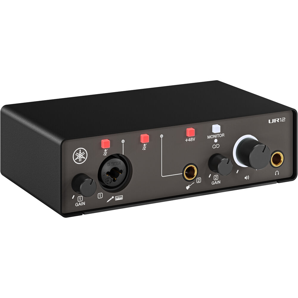 Аудиоинтерфейс Yamaha UR12MK3 2x2 USB-C Audio Interface (Black) UR12MK3 B
Аудиоинтерфейс Yamaha UR12MK3 2x2 USB-C Audio Interface (Black) UR12MK3 B