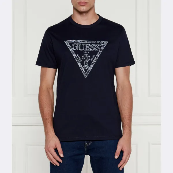 Футболка стандартного кроя Guess, синий
Футболка стандартного кроя Guess, синий