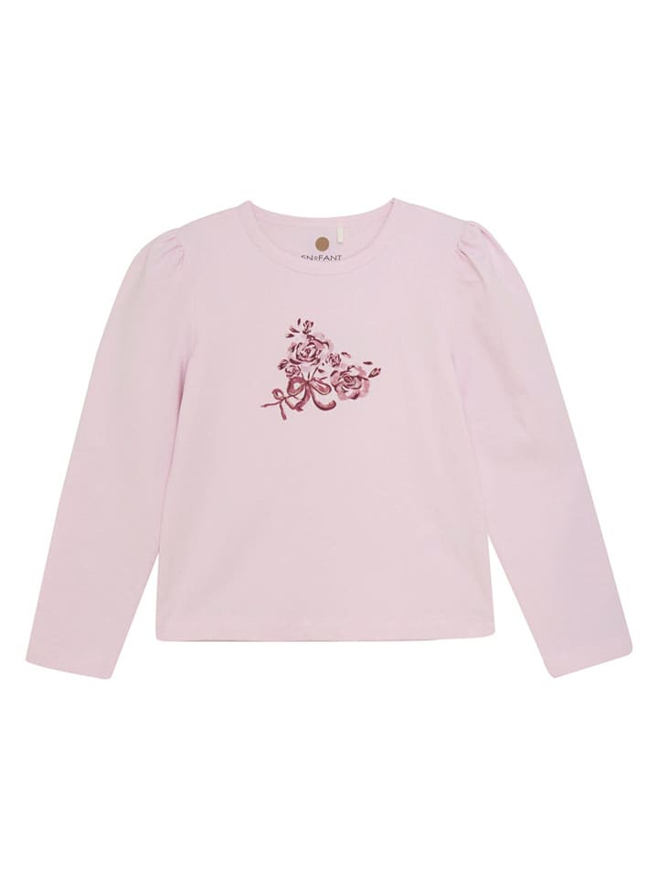 Enfant Футболка с длинными рукавами розового цвета
Enfant Футболка с длинными рукавами розового цвета