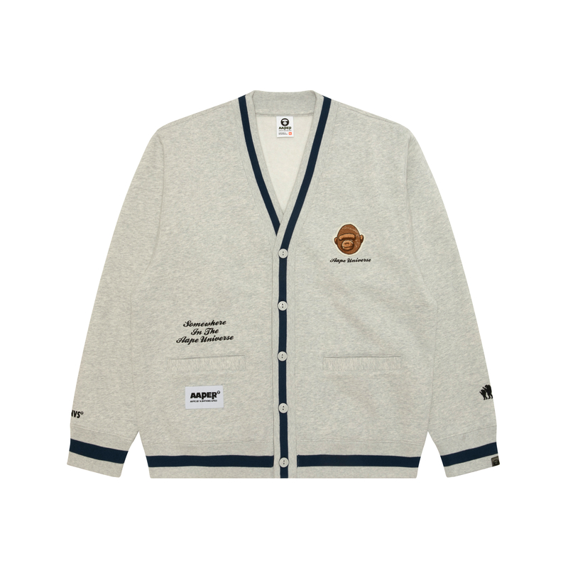 Aape By *A Bathing APE Embroidered monkey Buttoned Cardigan
Aape By *A Bathing APE Embroidered monkey Buttoned Cardigan