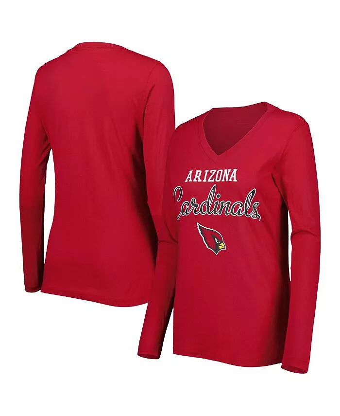 Женская футболка Cardinal Arizona Cardinals Post Season с длинным рукавом и V-образным вырезом G-III 4Her by Carl Banks
Женская футболка Cardinal Arizona Cardinals Post Season с длинным рукавом и V-образным вырезом G-III 4Her by Carl Banks