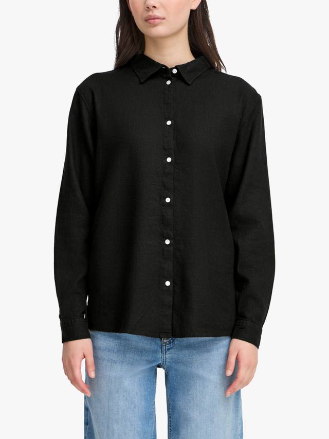 Linno Linen Rich рубашка с длинными рукавами ICHI, Black
Linno Linen Rich рубашка с длинными рукавами ICHI, Black