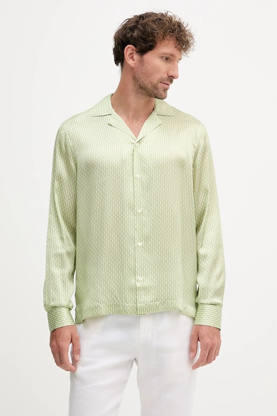 Шелковая рубашка Frescobol Carioca, зеленый
Шелковая рубашка Frescobol Carioca, зеленый