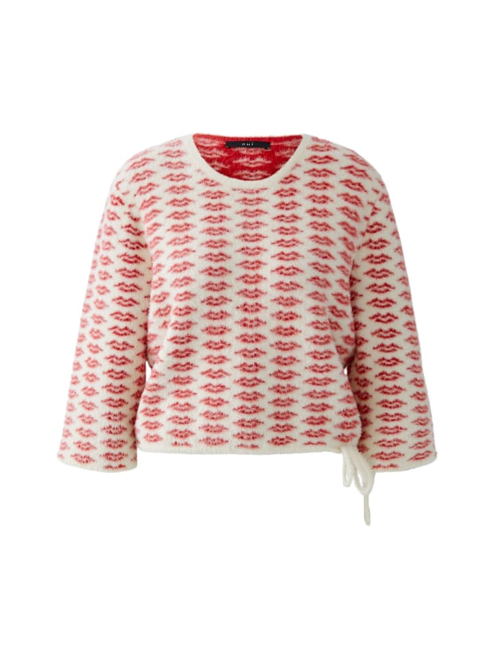 Свитер белого и красного цвета Oui
Свитер белого и красного цвета Oui