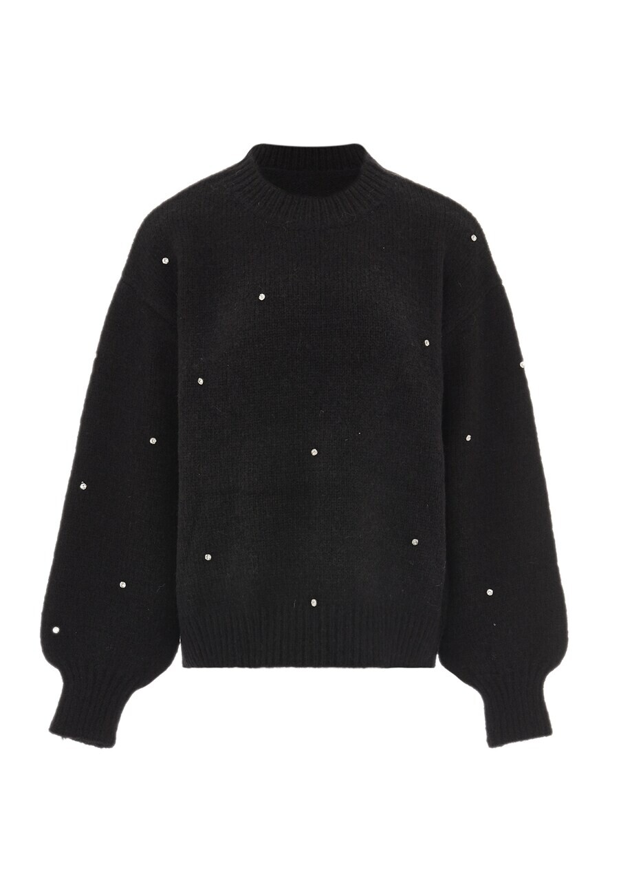 Тонкий вязаный свитер caissa Sweater, черный
Тонкий вязаный свитер caissa Sweater, черный