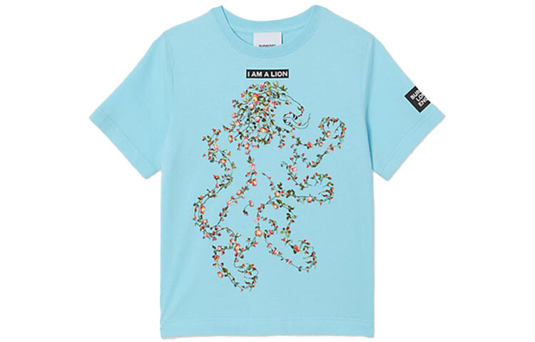 Футболка детская Burberry с цветочным рисунком, светло-голубой
Футболка детская Burberry с цветочным рисунком, светло-голубой