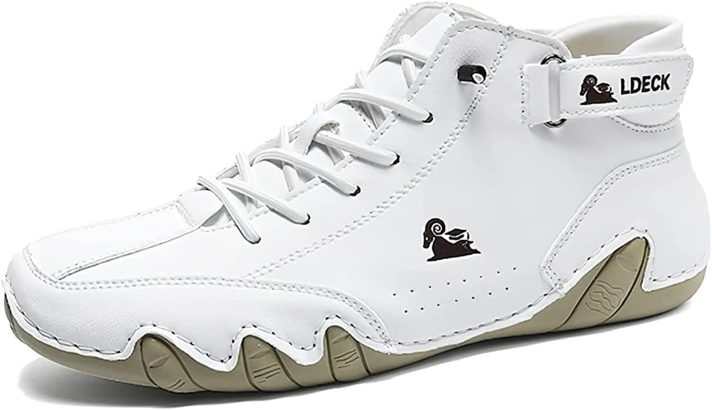 Мужские водонепроницаемые противоскользящие высокие ботинки Поло ручной работы из замши для повседневной носки и активного отдыха Generic, белый
Мужские водонепроницаемые противоскользящие высокие ботинки Поло ручной работы из замши для повседневной носки и активного отдыха Generic, белый