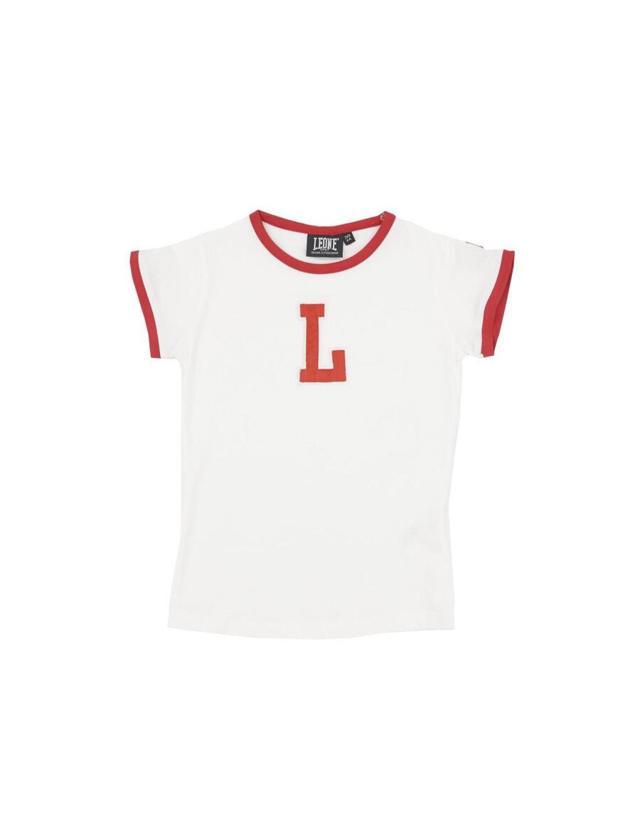 LEONE 1947 APPAREL Футболка с коротким рукавом для девочек колледжа с надписью L.
LEONE 1947 APPAREL Футболка с коротким рукавом для девочек колледжа с надписью L.