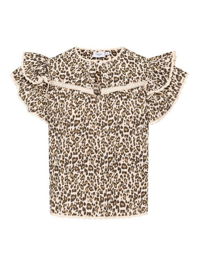 Топ Kirby с леопардовым принтом и рукавами-фонариками Saint Tropez, Creme/Multi
Топ Kirby с леопардовым принтом и рукавами-фонариками Saint Tropez, Creme/Multi