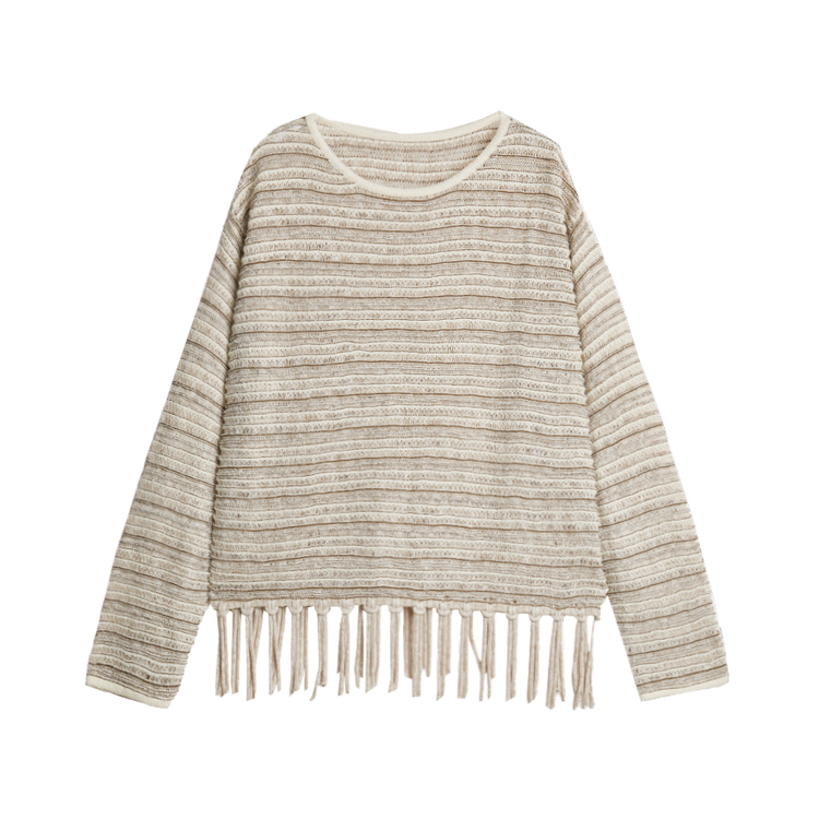 ELLE Тонкий свитер с круглым вырезом Women's Coffee
ELLE Тонкий свитер с круглым вырезом Women's Coffee