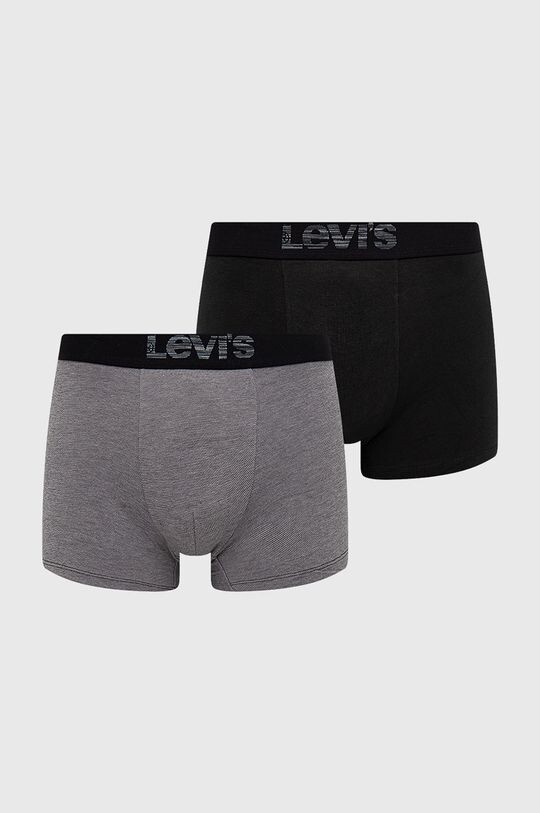Боксеры (2 пары) Levi's, черный
Боксеры (2 пары) Levi's, черный
