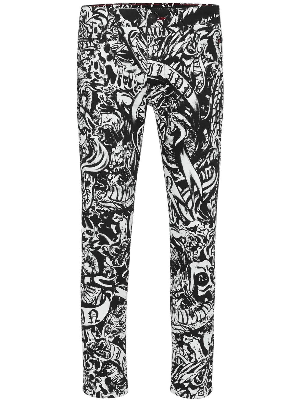 Джинсы скинни с принтом Philipp Plein, черный
Джинсы скинни с принтом Philipp Plein, черный