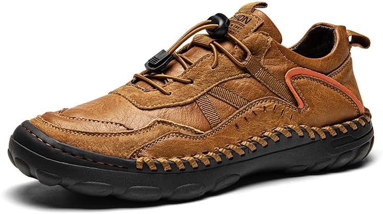 Мужские повседневные прогулочные туфли из кожи, оксфорды, дышащие модные лоферы, легкие кроссовки с противоскользящей подошвой Asifn, коричневый
Мужские повседневные прогулочные туфли из кожи, оксфорды, дышащие модные лоферы, легкие кроссовки с противоскользящей подошвой Asifn, коричневый