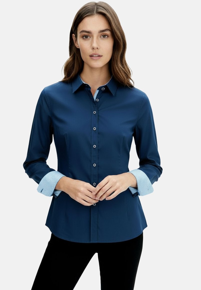 Блуза HEVENTON Button-down blouse, Navy Blue/Dark Blue
Блуза HEVENTON Button-down blouse, Navy Blue/Dark Blue