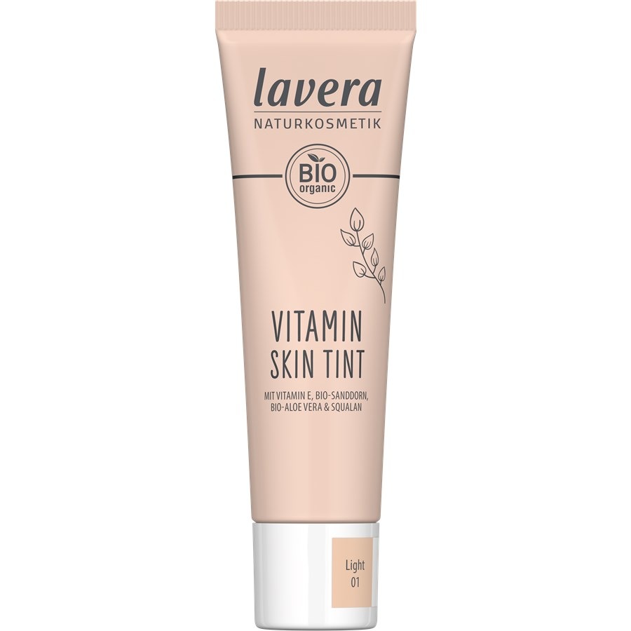 Тональный крем для лица vitamin skin tint Lavera, light 01, объем 30 мл
Тональный крем для лица vitamin skin tint Lavera, light 01, объем 30 мл