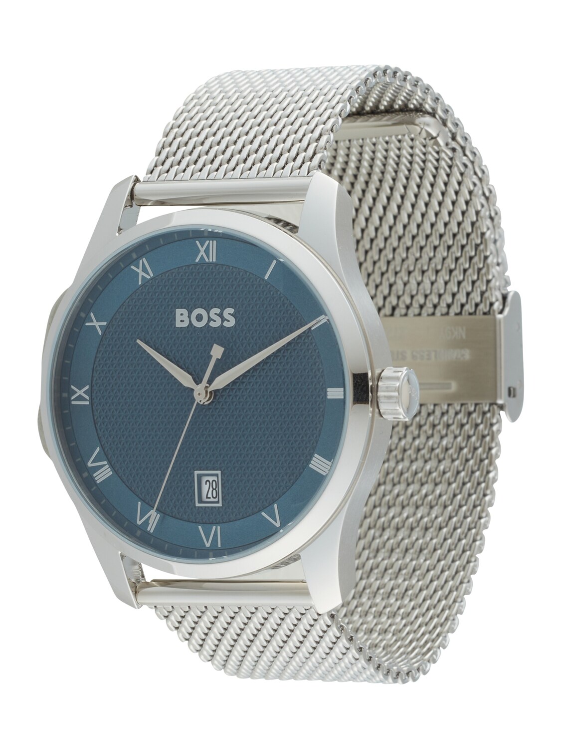 BOSS Серебряные аналоговые часы
BOSS Серебряные аналоговые часы