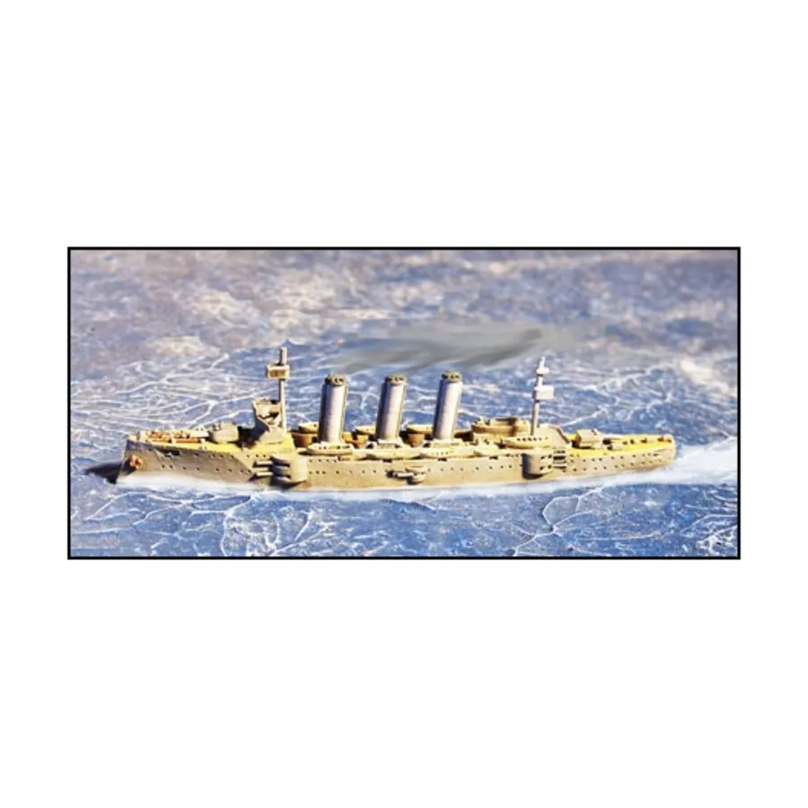 ACR Монмут, Micronauts - Great War (WWI) Royal Navy - Armoured, Heavy & Light Cruisers (1:2400)
ACR Монмут, Micronauts - Great War (WWI) Royal Navy - Armoured, Heavy & Light Cruisers (1:2400)
