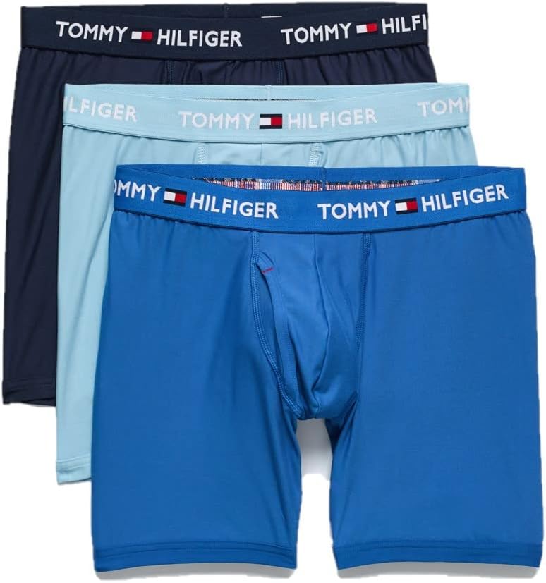 Мужские трусы-боксеры Tommy Hilfiger Micro Classics, 3 пары, Blue Multi (3 Pack)
Мужские трусы-боксеры Tommy Hilfiger Micro Classics, 3 пары, Blue Multi (3 Pack)