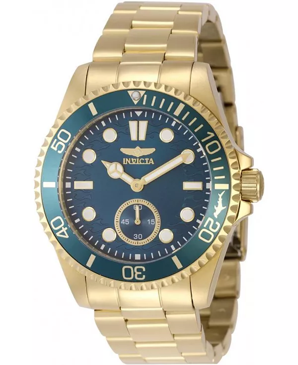 Мужские кварцевые часы Pro Diver VD78 49427 с синим циферблатом Invicta, gold
Мужские кварцевые часы Pro Diver VD78 49427 с синим циферблатом Invicta, gold