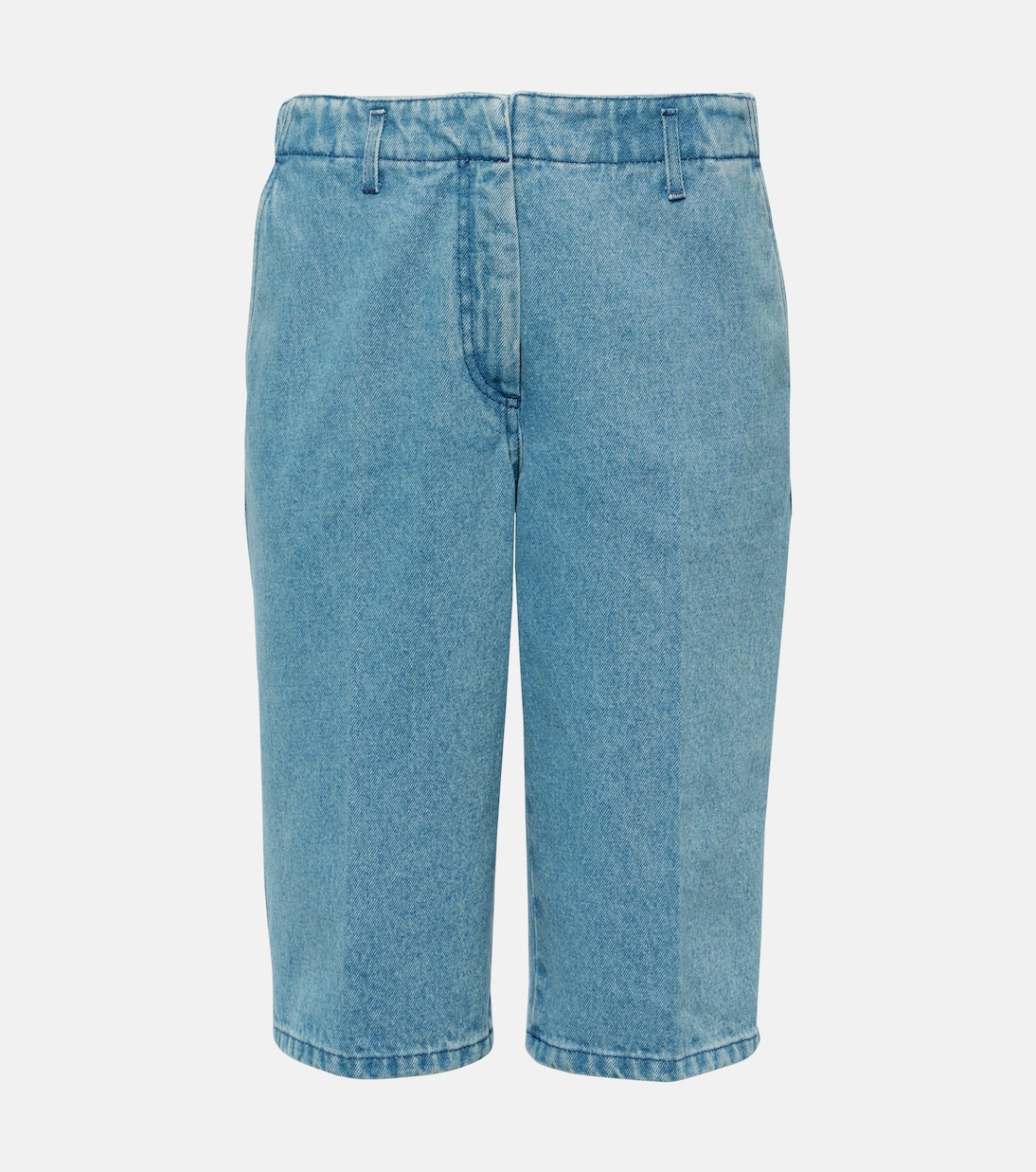 Джинсовые шорты средней посадки Dries Van Noten, светло-синий
Джинсовые шорты средней посадки Dries Van Noten, светло-синий