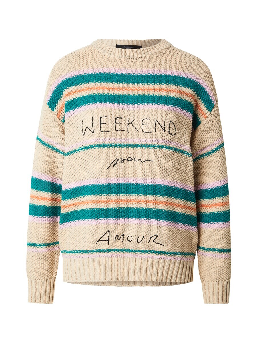 Тонкий вязаный свитер Weekend Max Mara Sweater ANGUS, бежевый 
Тонкий вязаный свитер Weekend Max Mara Sweater ANGUS, бежевый