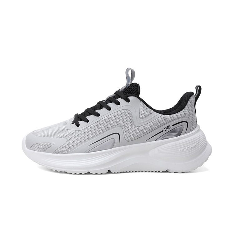 LPMX Мужские серые дышащие низкие повседневные беговые кроссовки с амортизацией, цвет Gray
LPMX Мужские серые дышащие низкие повседневные беговые кроссовки с амортизацией, цвет Gray