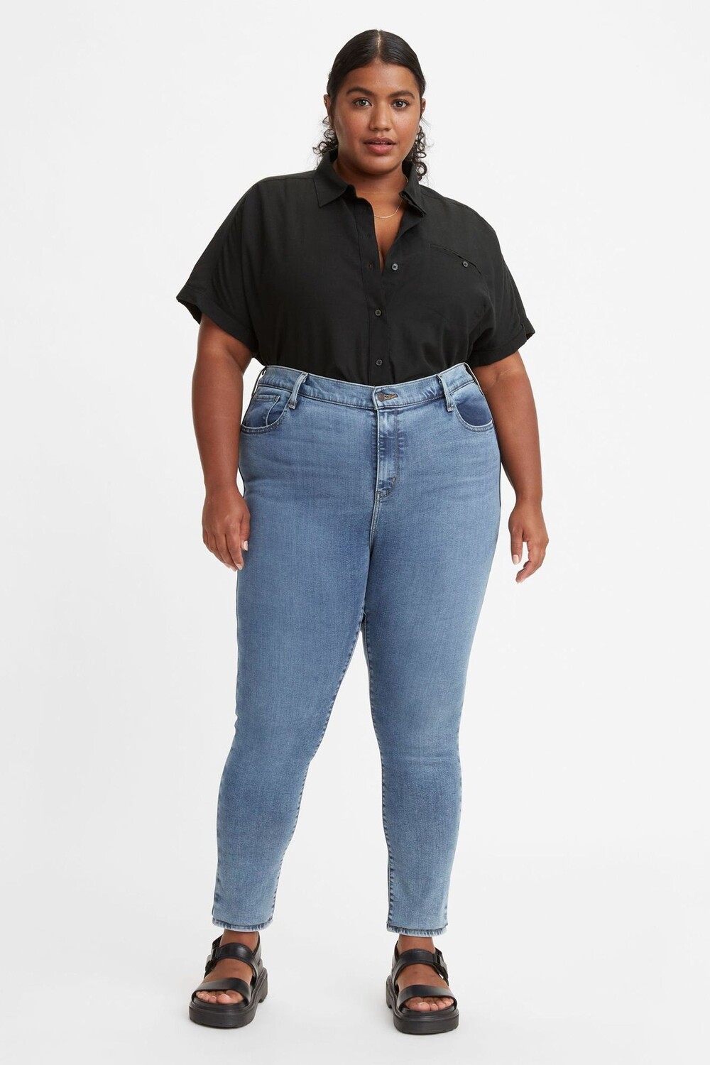 Джинсы скинни Curve 721 с завышенной талией Levi's
Джинсы скинни Curve 721 с завышенной талией Levi's