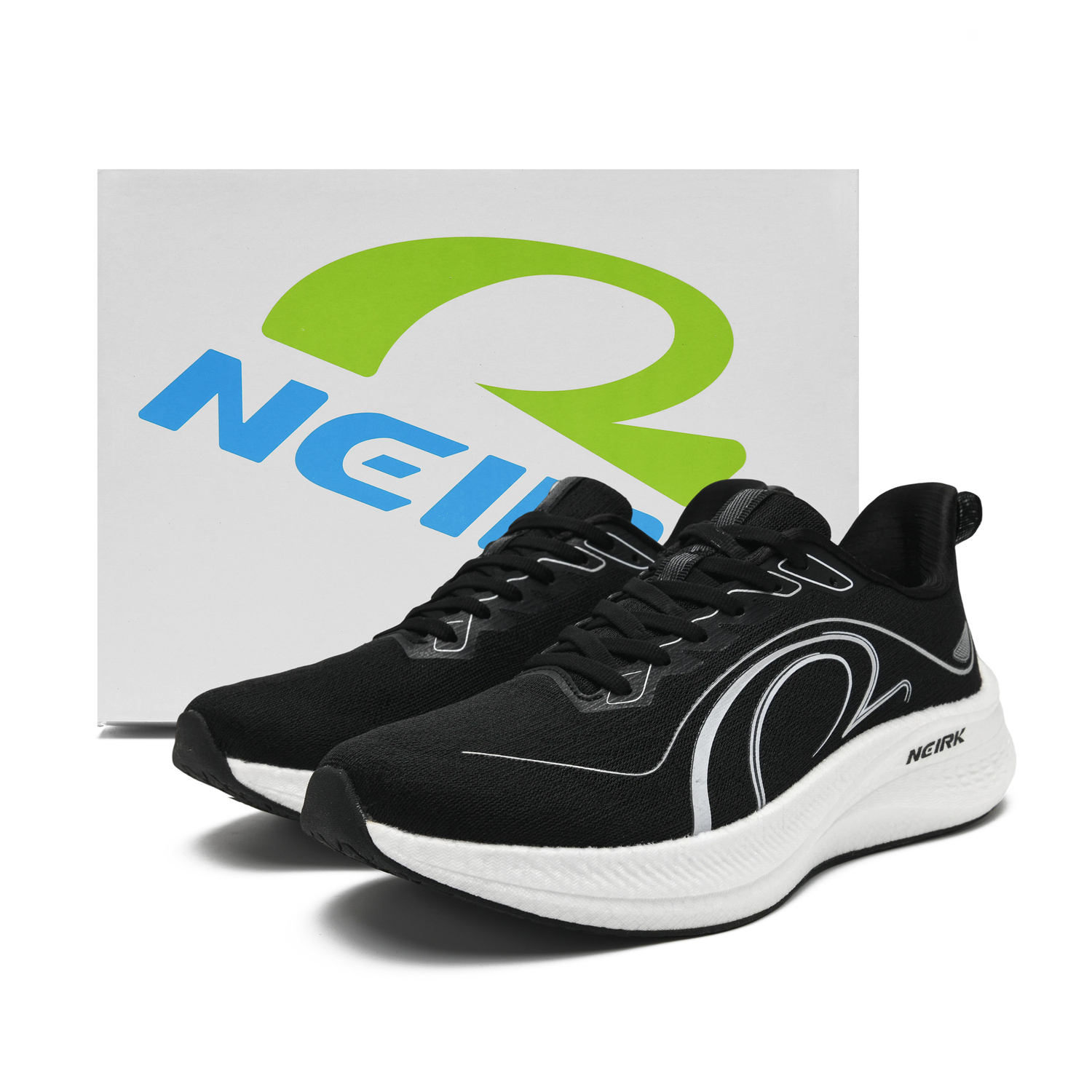 NEIERKE Амортизирующие дышащие поддерживающие низкие кеды для бега унисекс черно-белые со светоотражающими элементами в коробке, цвет Box
NEIERKE Амортизирующие дышащие поддерживающие низкие кеды для бега унисекс черно-белые со светоотражающими элементами в коробке, цвет Box