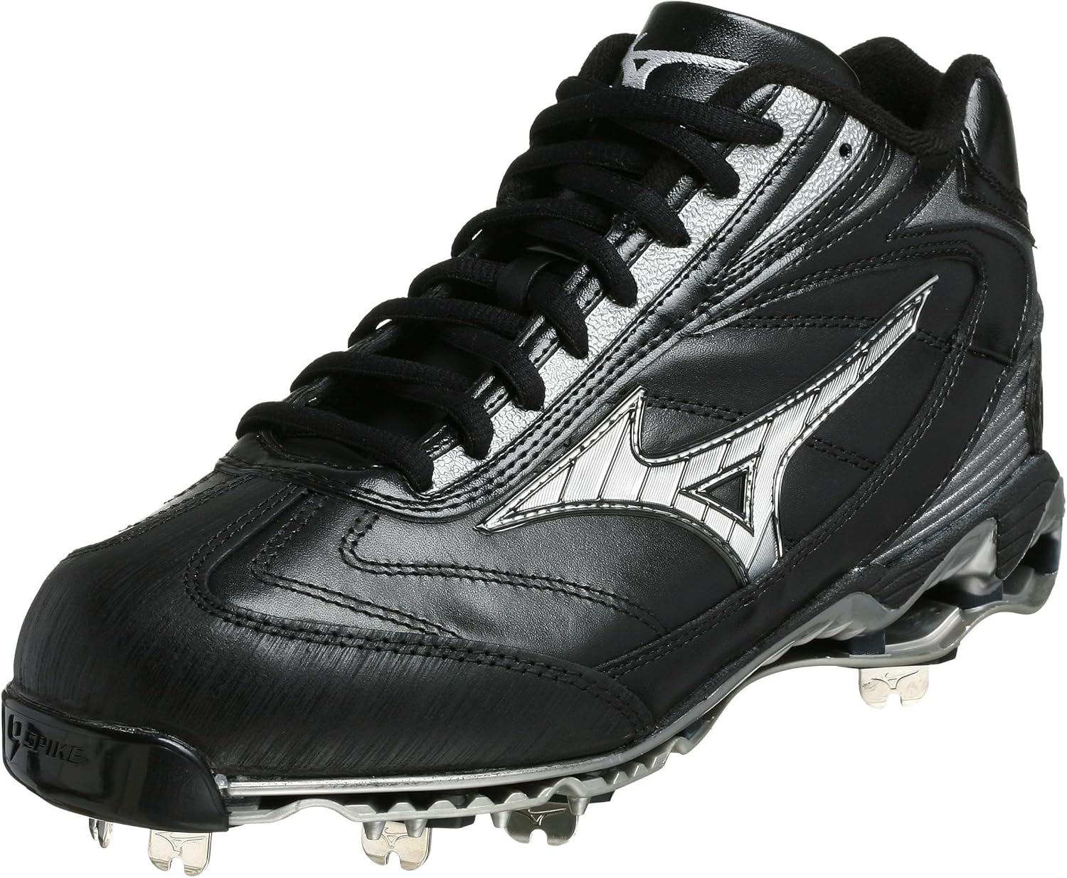 Бейсбольные бутсы Mizuno Men's Pro Mid G4, черный
Бейсбольные бутсы Mizuno Men's Pro Mid G4, черный