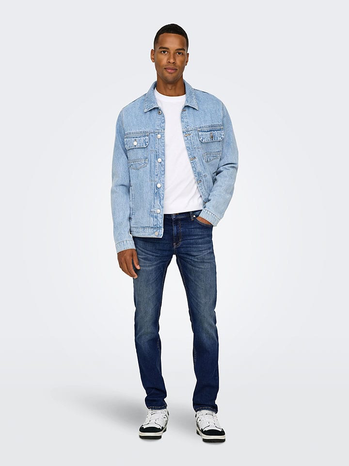 Джинсы ONLY & SONS, темно-синий
Джинсы ONLY & SONS, темно-синий