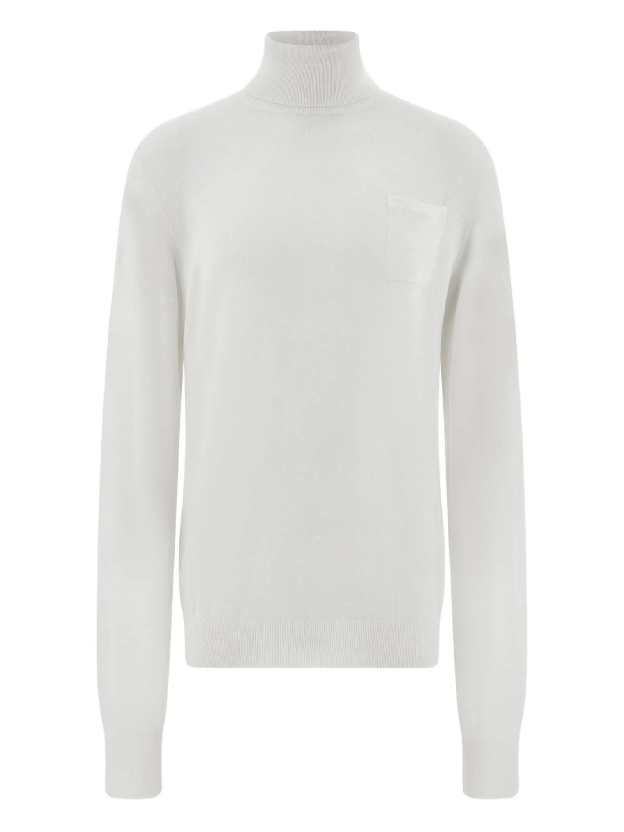 Свитер с высоким воротником Ferragamo, белый
Свитер с высоким воротником Ferragamo, белый