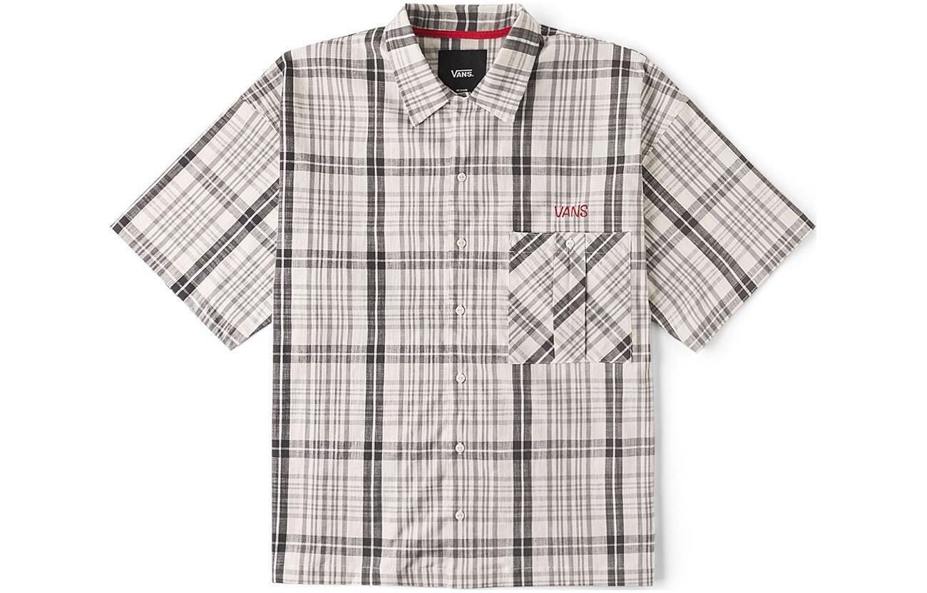 Рубашка мужская светло-серая в клетку Vans, цвет Light gray check
Рубашка мужская светло-серая в клетку Vans, цвет Light gray check