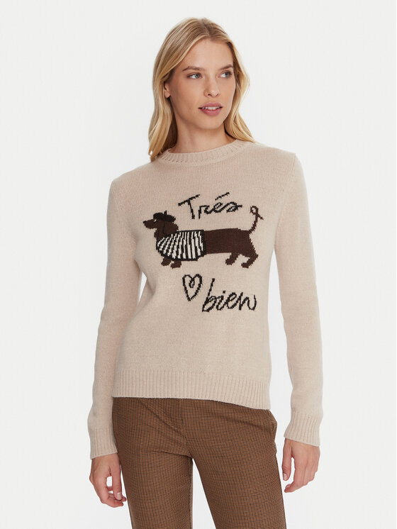 Свитер regular fit Nitra 2525366292 Weekend Max Mara, бежевый
Свитер regular fit Nitra 2525366292 Weekend Max Mara, бежевый