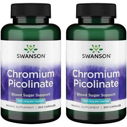 Пиколинат хрома, натуральная добавка, способствующая обмену веществ и контролю веса, 200 капсул, 200 мкг, Swanson
Пиколинат хрома, натуральная добавка, способствующая обмену веществ и контролю веса, 200 капсул, 200 мкг, Swanson