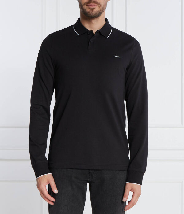 Поло мужское Calvin Klein с длинными рукавами, черный
Поло мужское Calvin Klein с длинными рукавами, черный