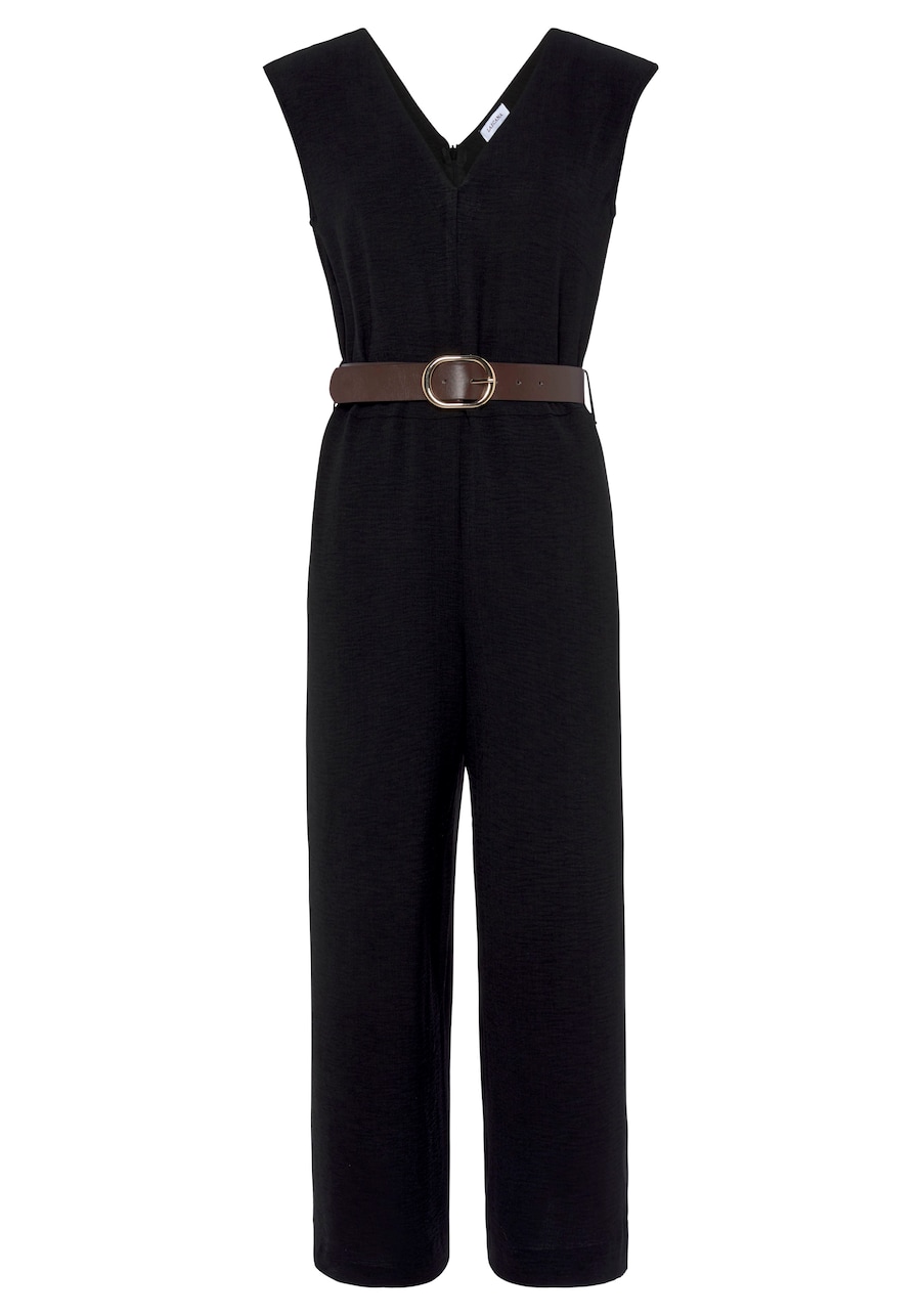 Комбинезон LASCANA, черный
Комбинезон LASCANA, черный