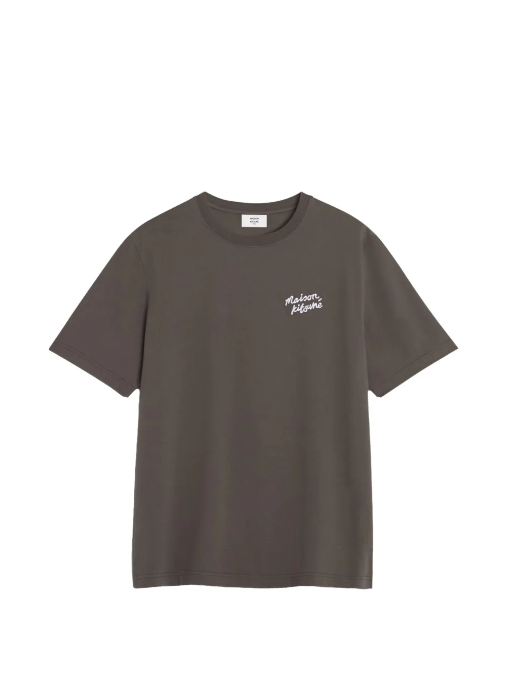 Футболка с логотипом и круглым вырезом Maison Kitsune, коричневый
Футболка с логотипом и круглым вырезом Maison Kitsune, коричневый