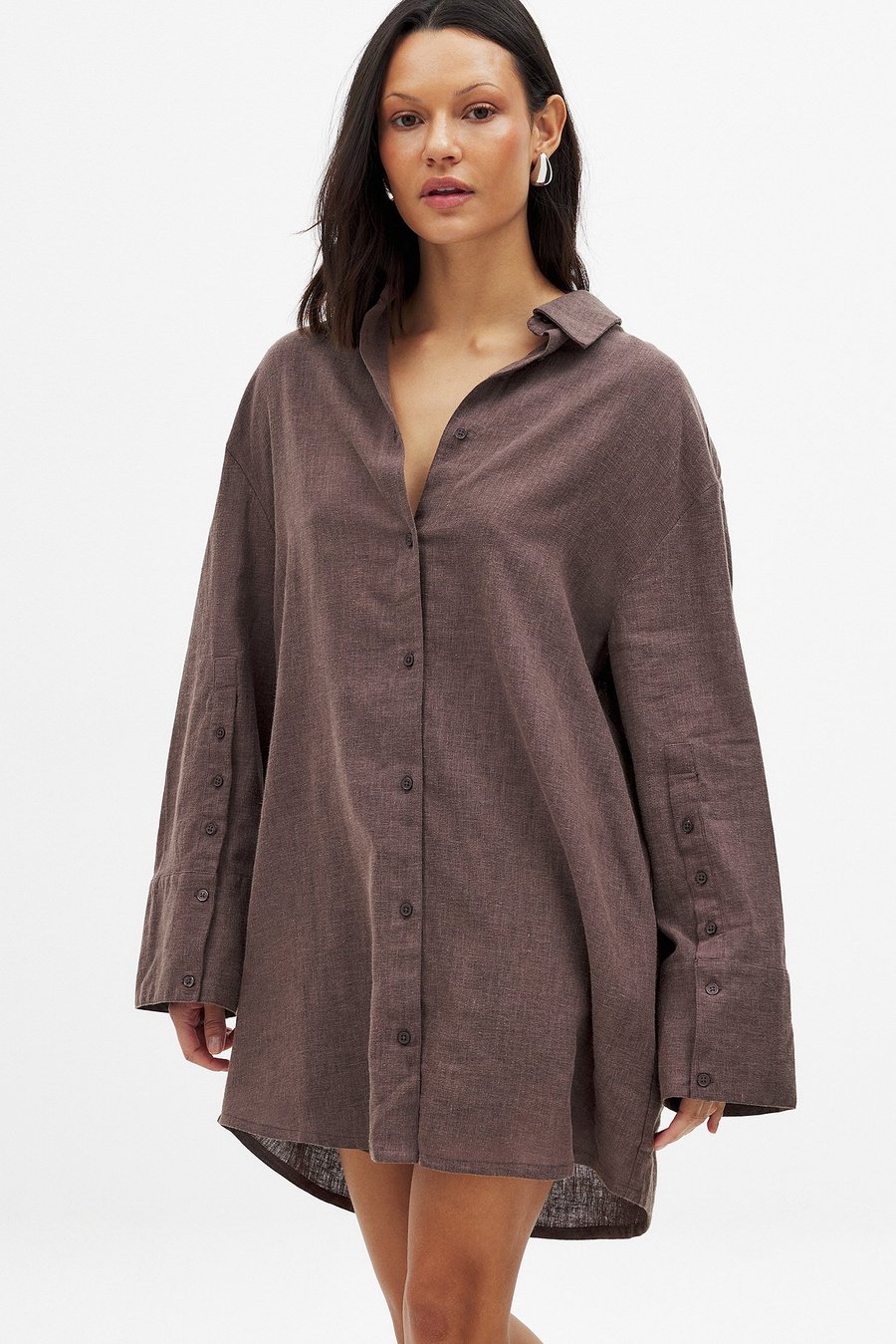 Платье NA-KD Shirt dress, Brown/Light Brown
Платье NA-KD Shirt dress, Brown/Light Brown