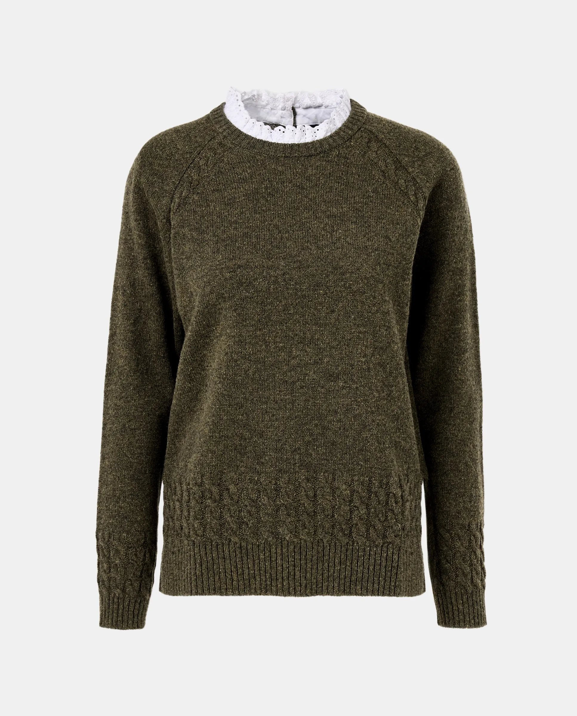 Женский длинный шерстяной джемпер Lloyd'S, хаки
Женский длинный шерстяной джемпер Lloyd'S, хаки