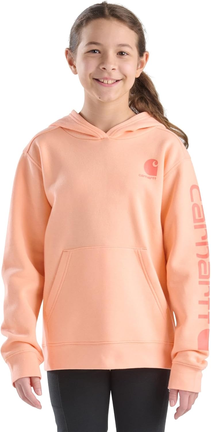 Толстовка с капюшоном Carhartt для девочек, Peach Nectar
Толстовка с капюшоном Carhartt для девочек, Peach Nectar