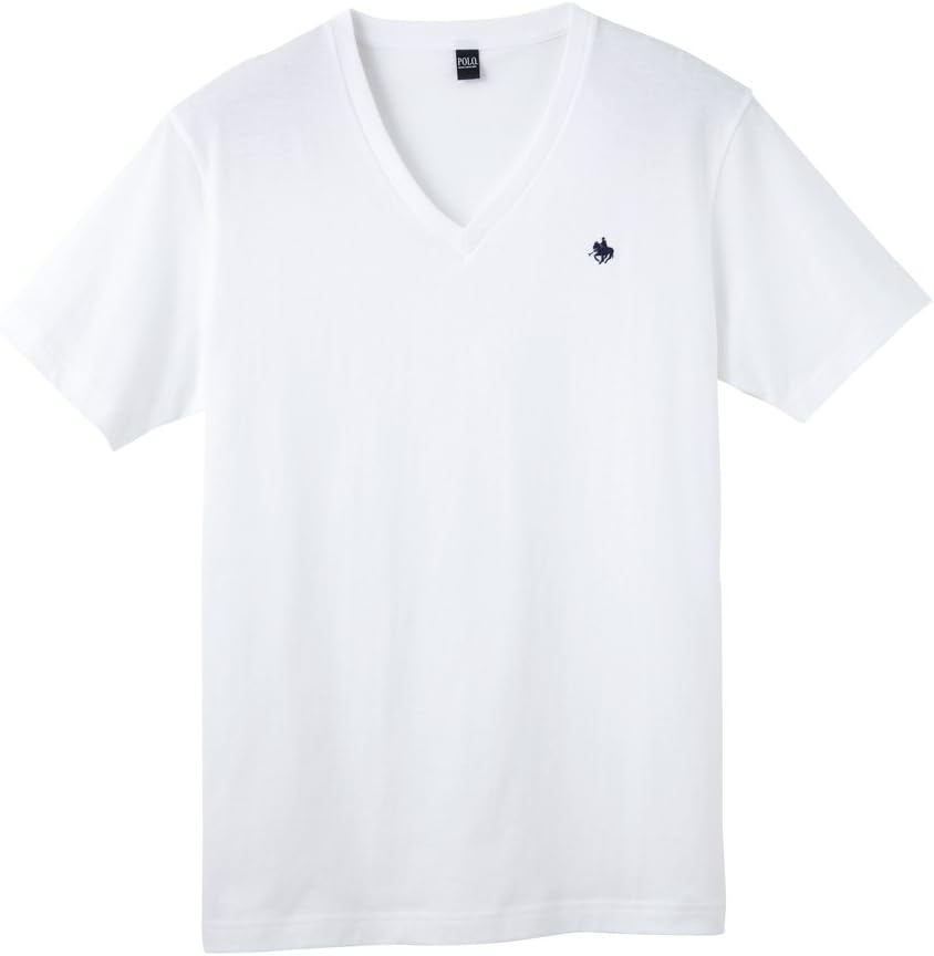 Мужская стандартная футболка-поло GUNZE с V-образным вырезом, белый
Мужская стандартная футболка-поло GUNZE с V-образным вырезом, белый