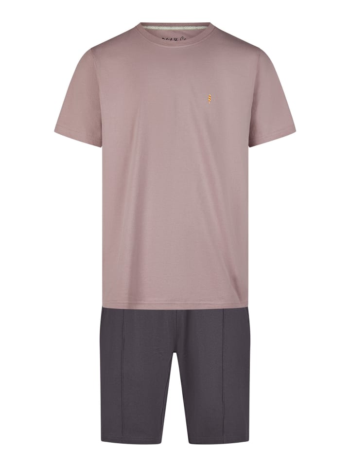 Phil & Co. Berlin Короткая пижама фиолетово-антрацитового цвета
Phil & Co. Berlin Короткая пижама фиолетово-антрацитового цвета