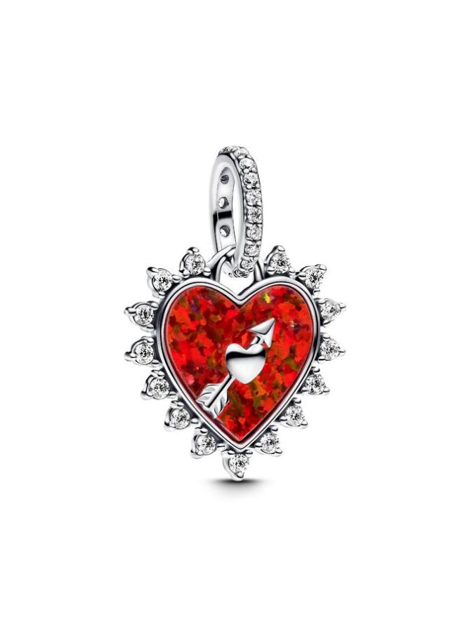 Шарм Pandora Spinnable Arrow Heart Dangle Charm, стерлинговое серебро
Шарм Pandora Spinnable Arrow Heart Dangle Charm, стерлинговое серебро