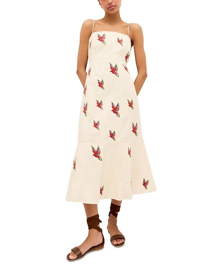 Платье миди Birdie с воланами Marie Oliver, коричневый/бежевый
Платье миди Birdie с воланами Marie Oliver, коричневый/бежевый