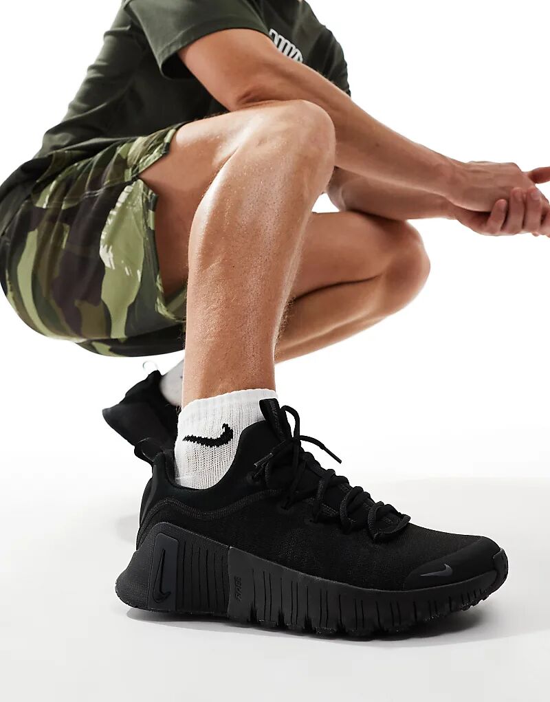 Кроссовки Metcon 6 черного цвета Nike Training
Кроссовки Metcon 6 черного цвета Nike Training