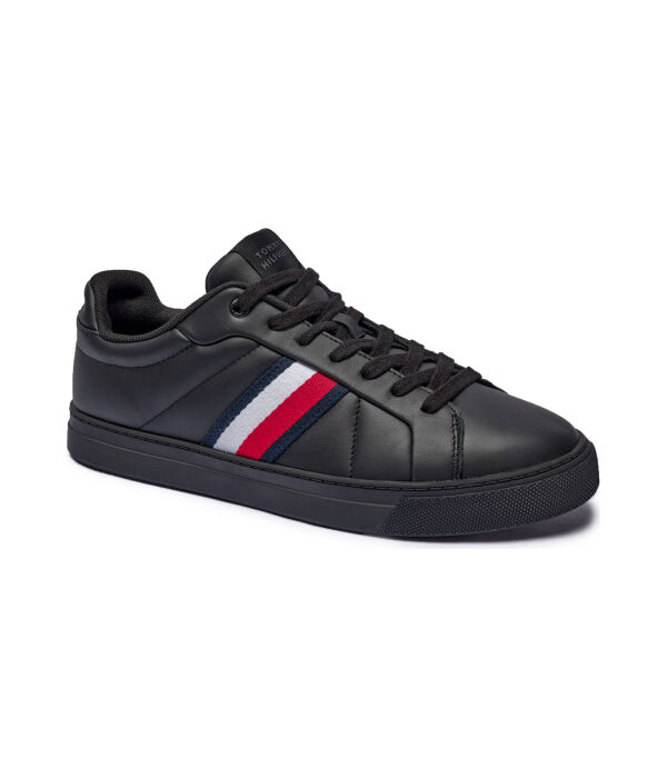 Кожаные кроссовки icon court Tommy Hilfiger, черный
Кожаные кроссовки icon court Tommy Hilfiger, черный