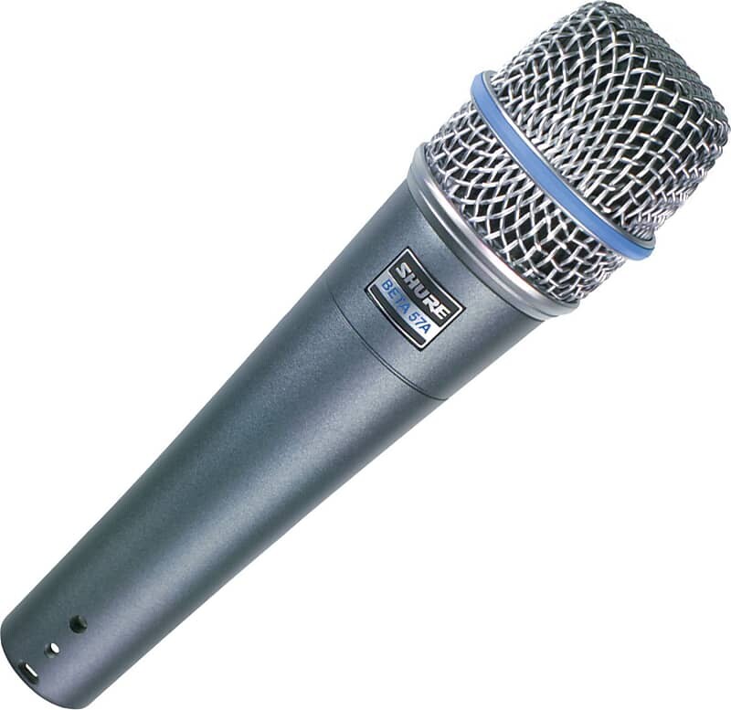 Динамический микрофон Shure BETA 57A Supercardioid Dynamic Instrument Microphone
Динамический микрофон Shure BETA 57A Supercardioid Dynamic Instrument Microphone