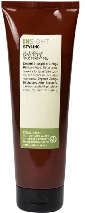 Insight Styling Hold Cement Gel, Очень сильный гель для укладки волос, тюбик, 250 мл
Insight Styling Hold Cement Gel, Очень сильный гель для укладки волос, тюбик, 250 мл