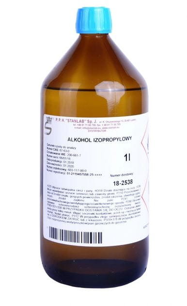 Изопропиловый спирт ПРОПАН-2-ОЛ IPA CZ.DA 1л Stanlab
Изопропиловый спирт ПРОПАН-2-ОЛ IPA CZ.DA 1л Stanlab