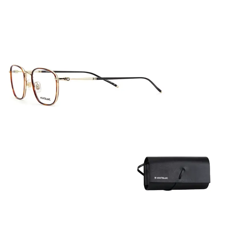 MONTBLANC Пластиковая оправа круглые очки Unisex, Gold 
MONTBLANC Пластиковая оправа круглые очки Unisex, Gold